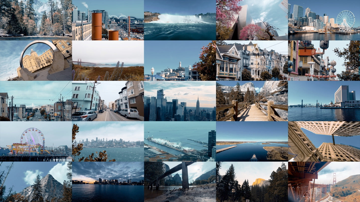 Cinematic LUTs Collection