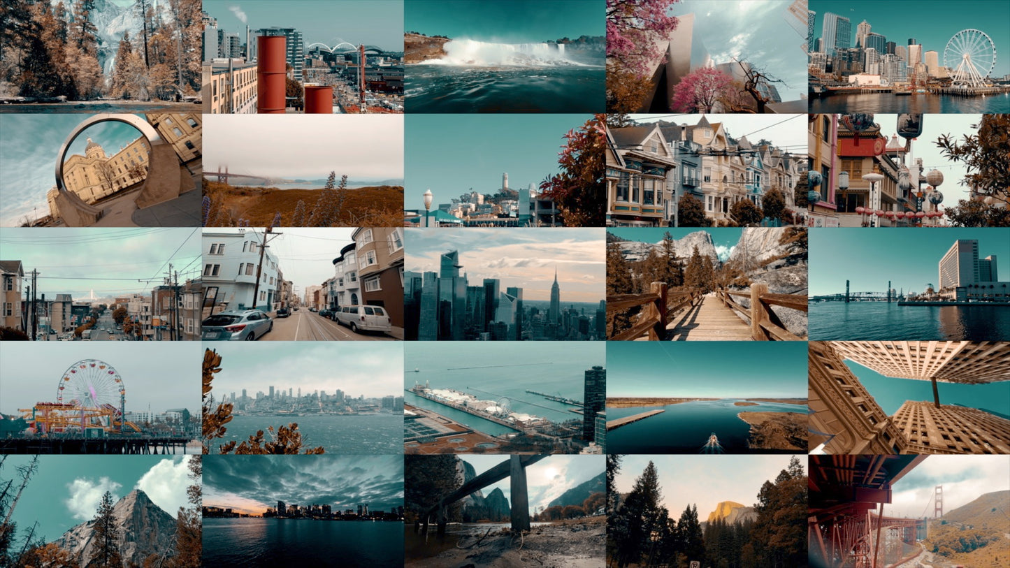 Cinematic LUTs Collection