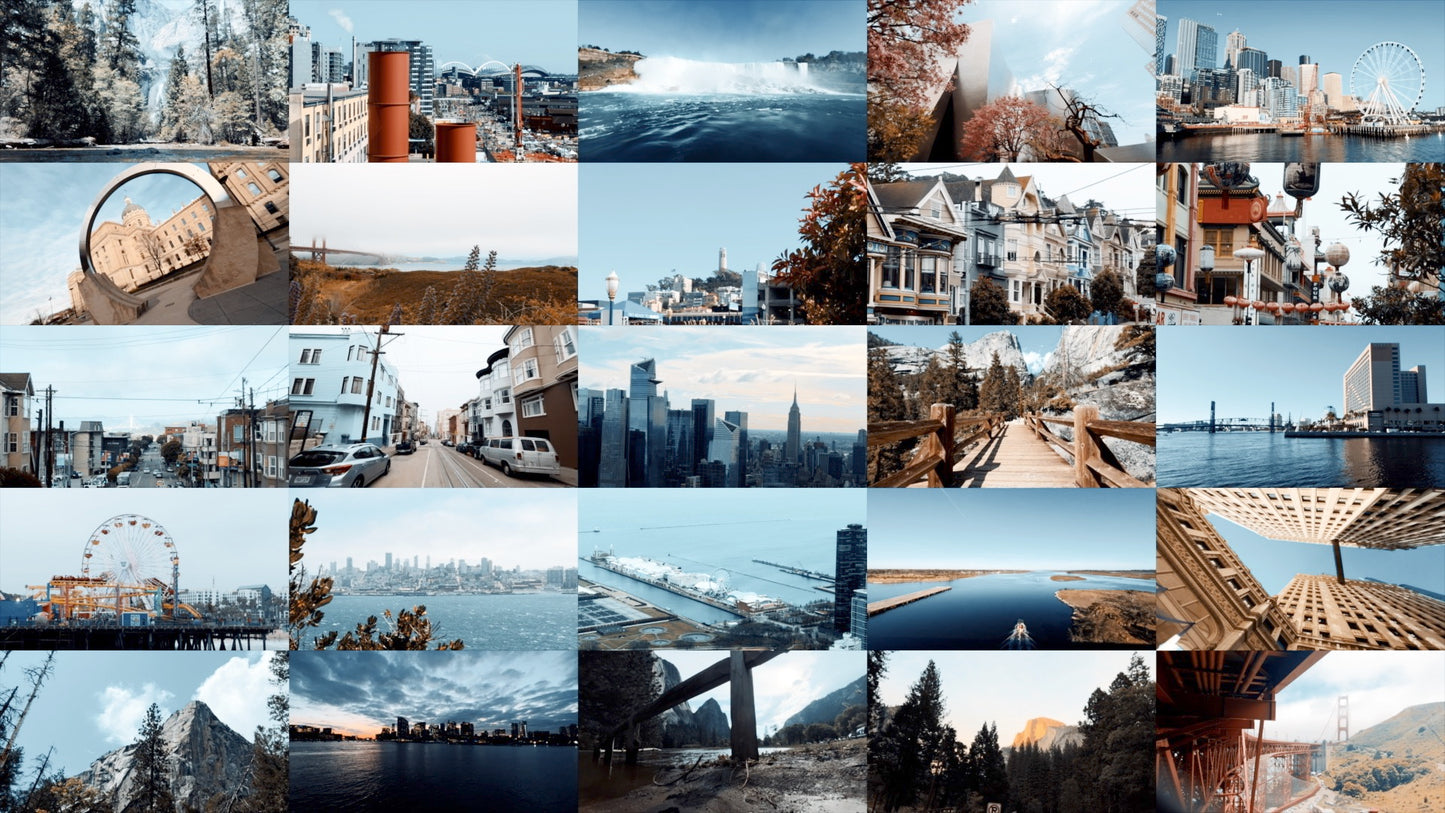 Cinematic LUTs Collection