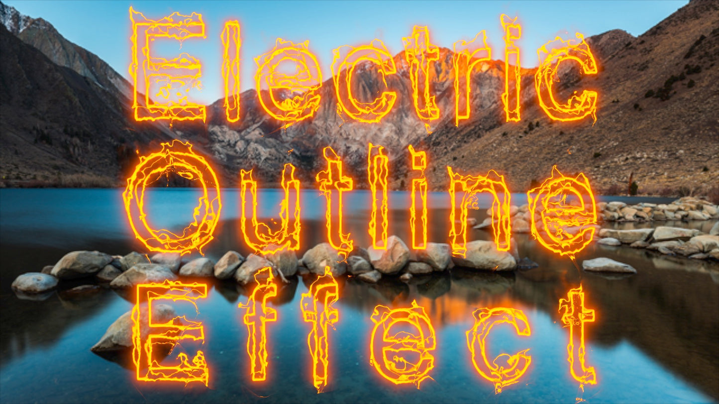 Electric Outline Effect