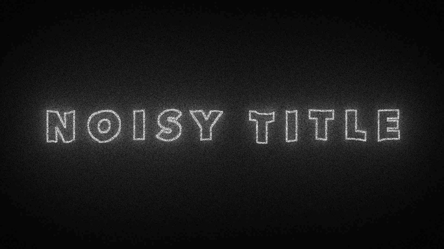 Noisy Title