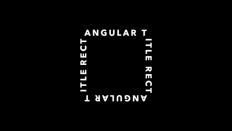 Rectangular Title