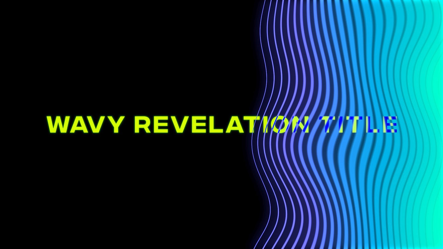 Wavy Revelation Title