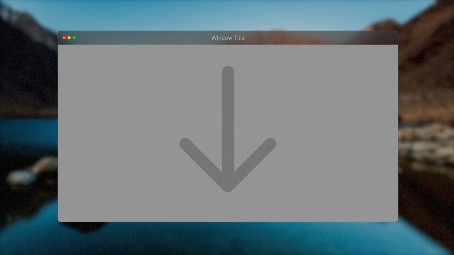 macOS Window