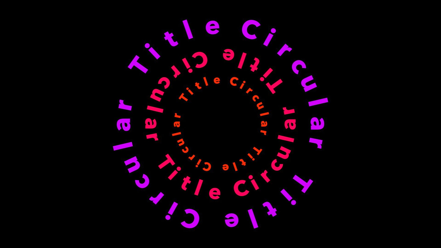 Circular Title