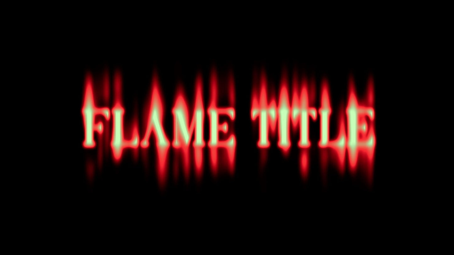 Flame Title