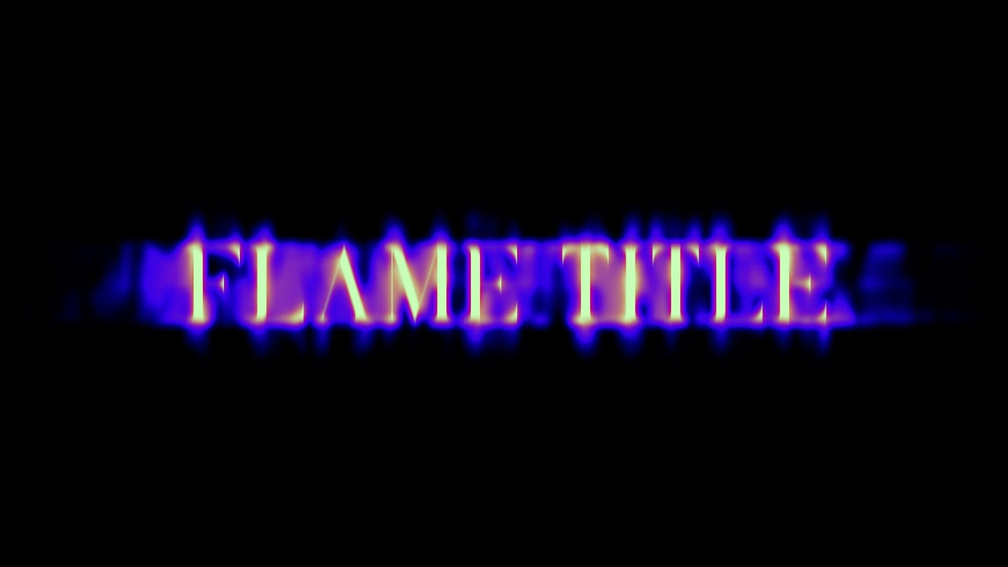 Flame Title