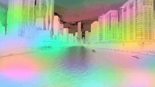 Negative Rainbow Effect