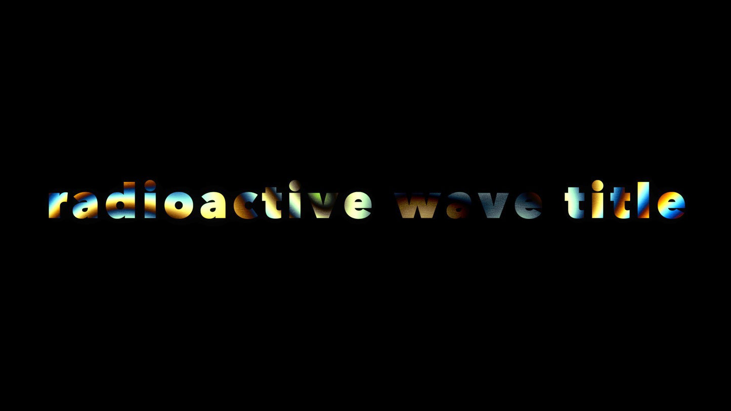 Radioactive Wave Title