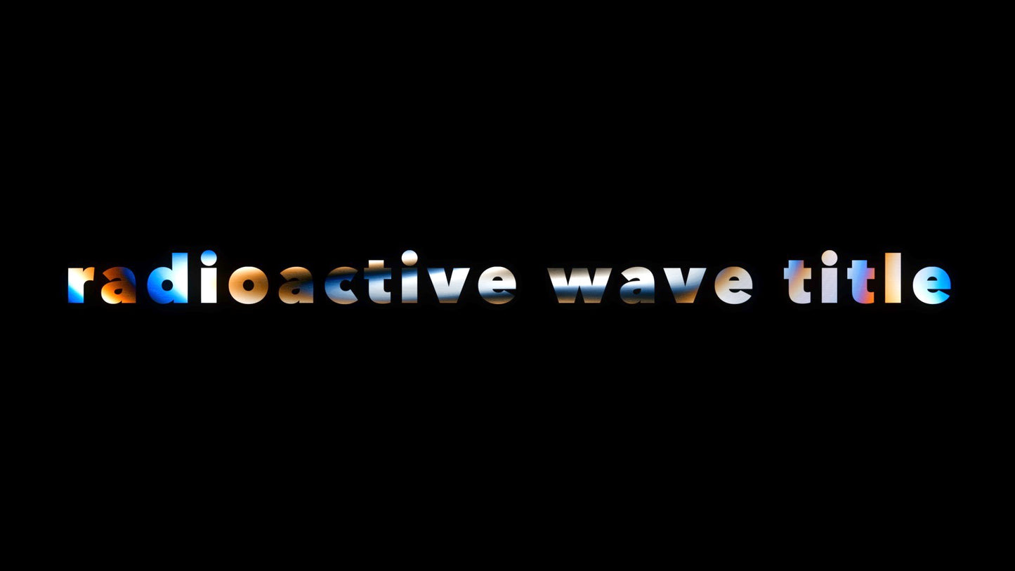 Radioactive Wave Title