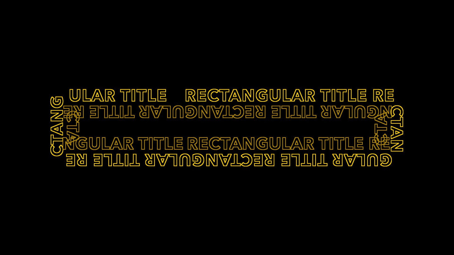 Rectangular Title