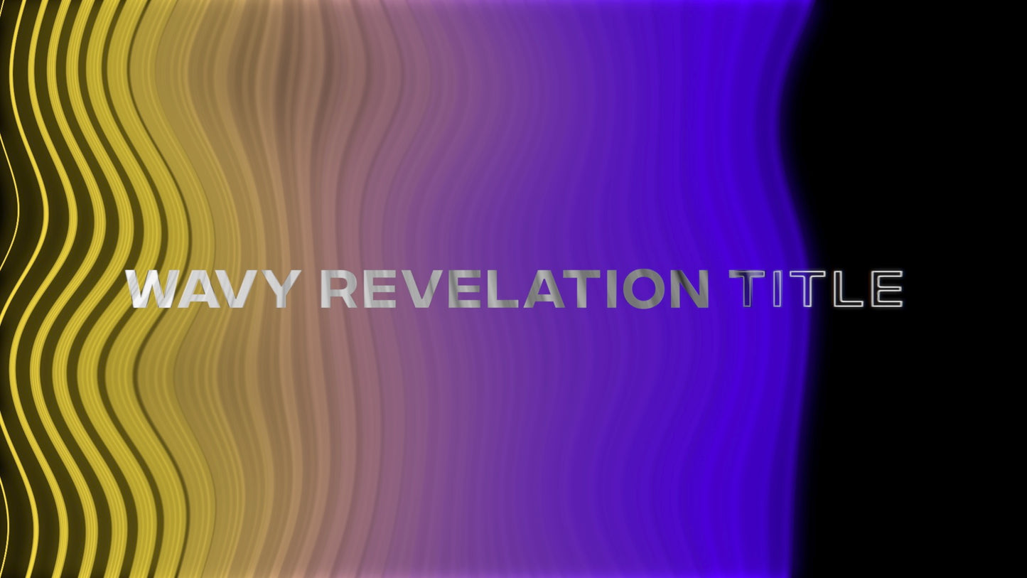 Wavy Revelation Title